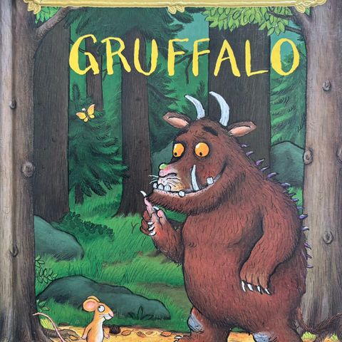 Gruffalo. Barnebøker Julia Donaldson, Axel Scheffler