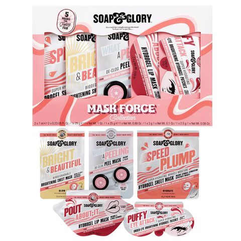 Nytt gavesett med masker fra Soap & Glory