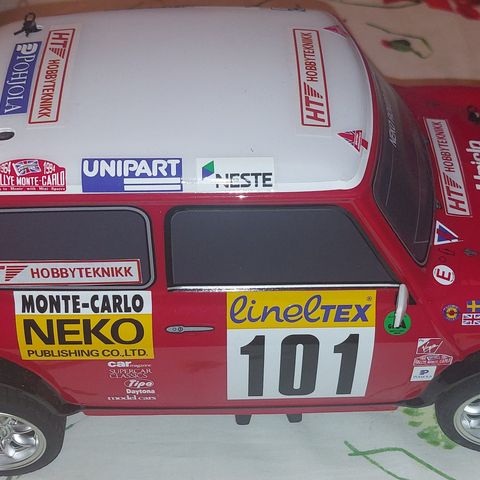 Tamiya 1:10 Mini Cooper 94 Monte-Carlo selges