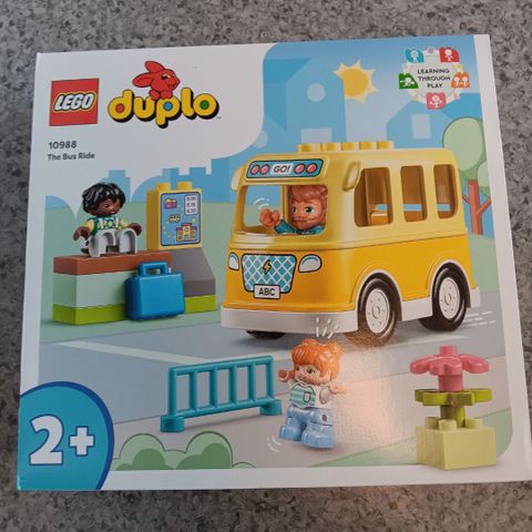 Uåpnet Lego duplo 10988 the bus ride