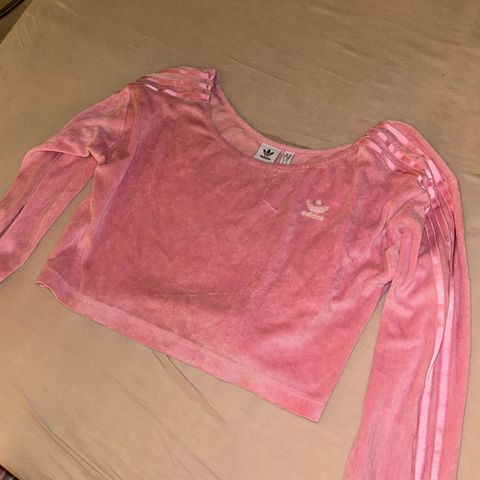 Rosa Adidas genser