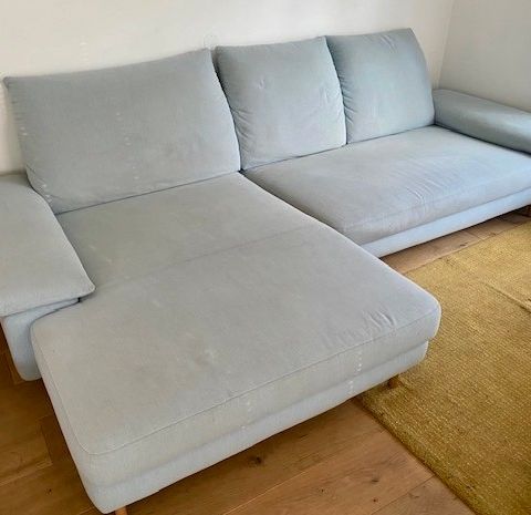 STOR, SOLID SOFA MED SJESELONG