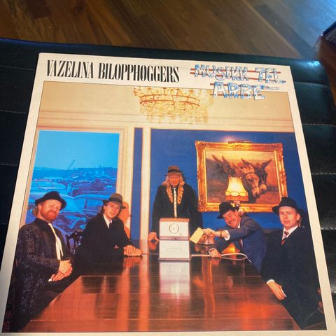 Vazelina Bilopphøggers ** Musikk Tel Arbe' ** LP ** Med sangbok!