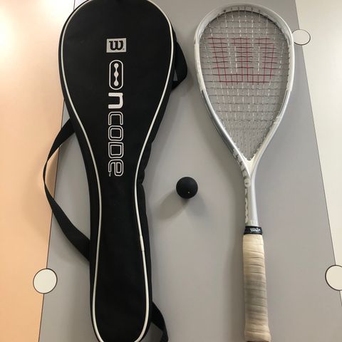 Wilson ncode 120 squash racket