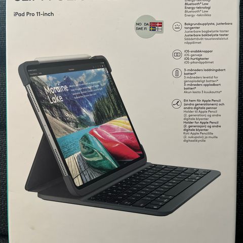 Logitech Slim Folio Pro til iPad Pro