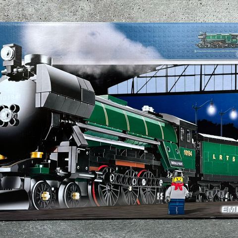 (FORSEGLET) LEGO Creator Emerald Night Train 10194 Tog Byggesett 14+
