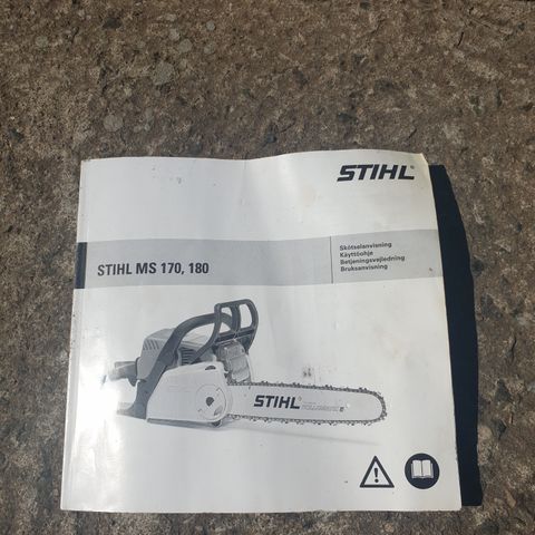 Motorsag bok Stihl 170-180