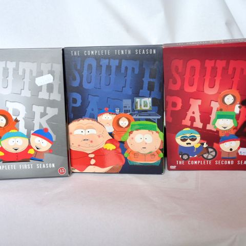 DVD South Park sesonger