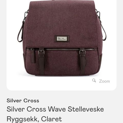 Stelleveske med stellematte fra Silver cross