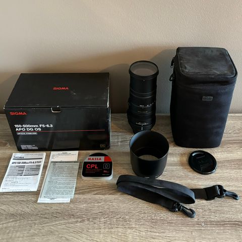 Sigma 150-500mm F5-6.3 OS for Canon