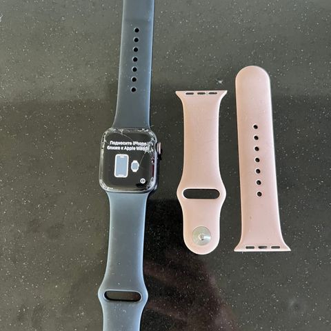 Apple watch 5 serie m/4G - knust skjerm