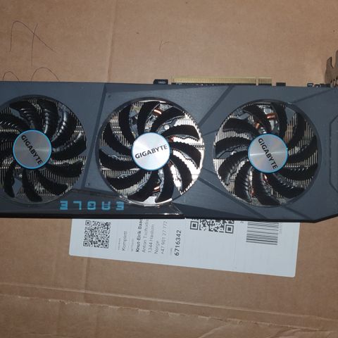 Gigabyte RTX 3070 Eagle OC selges