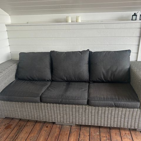 Hagemøbler utesofa