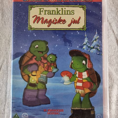 Franklins Magiske Jul DVD ny forseglet norsk tale