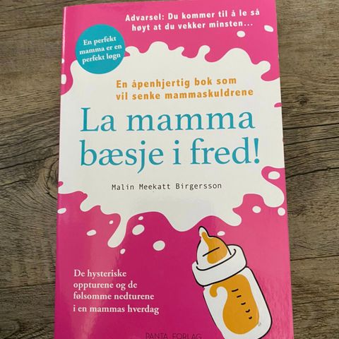 Bok - la mamma bæsje i fred