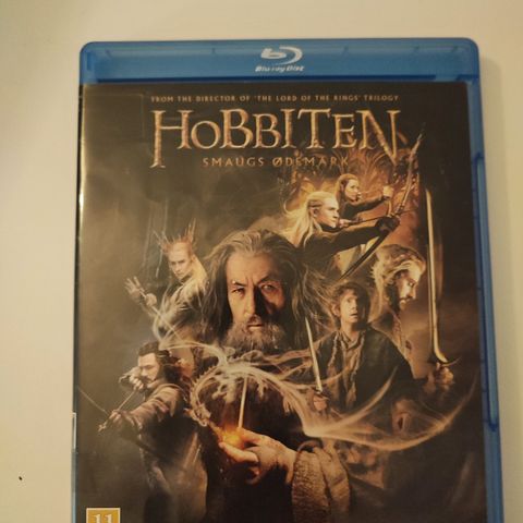 Hobbiten 2 Desolation of Smaug - bluray