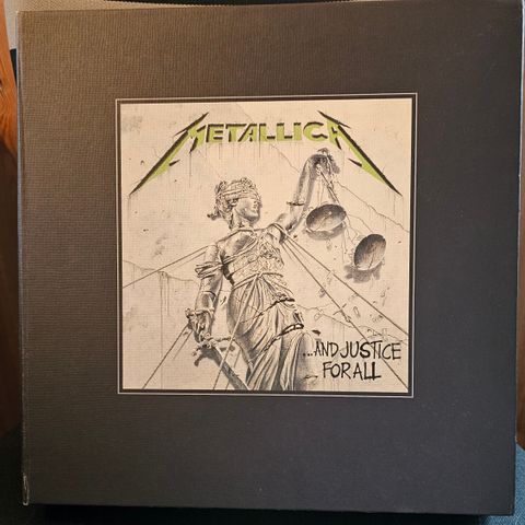 Metallica - And Justice For All boxset (vinyl og CD) - nummerert