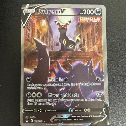 Umbreon V Alt Art Evolving Skies