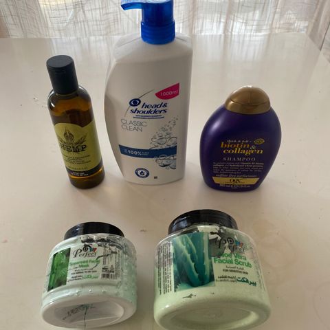 Hudpleie ansiktsmaske shampo husvask til salgs