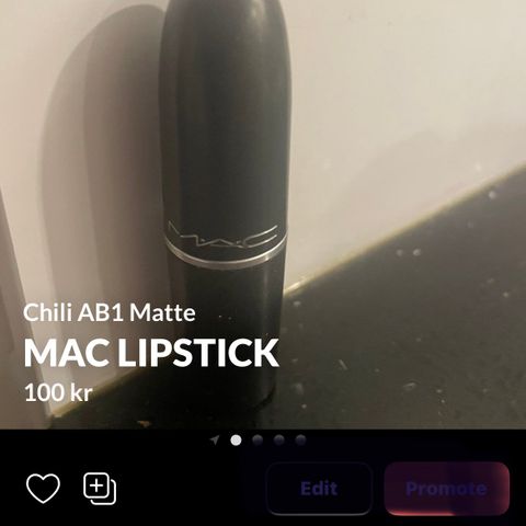 MAC lipstick - Chili AB1 Matte