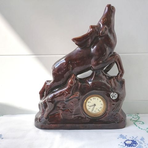Vintage klokke - elg