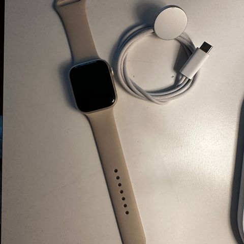 Veldig lite brukt Apple Watch series 9 45mm Aluminium