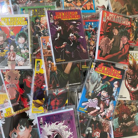 My Hero Academia manga 1-31