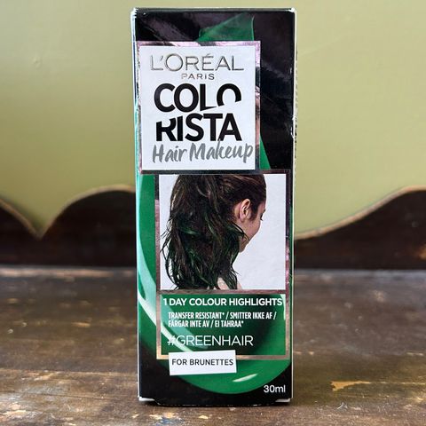 Loreal Colorista Hair Makeup - Grønn / Green