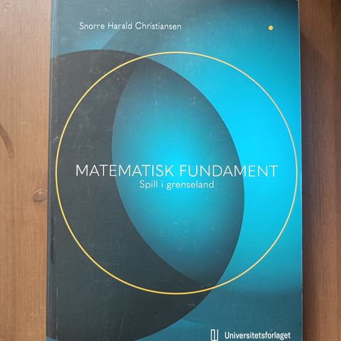 Matematisk Fundament: Spill i Grenseland