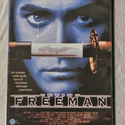 Crying Freeman DVD norsk tekst ripefri