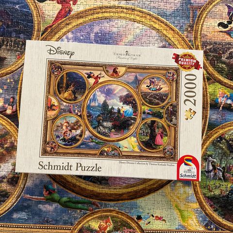 Disney puslespill 2000 brikker