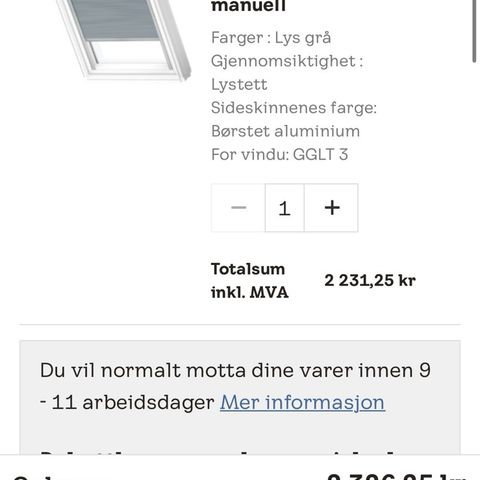 Velux plisségardin GGLT-3