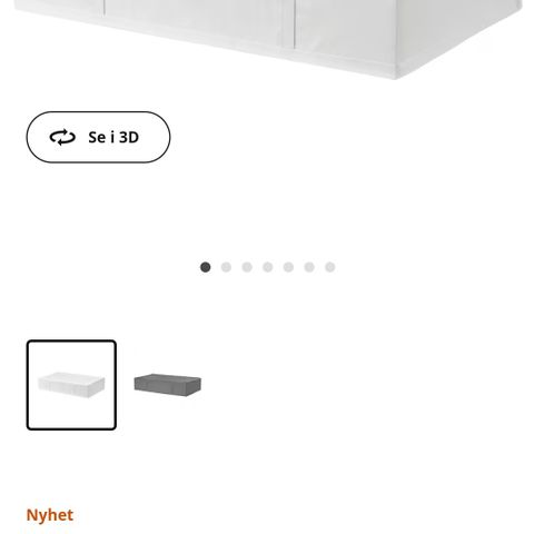 Skubb oppbevaring Ikea