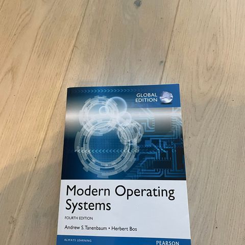 Bok - Modern Operating Systems selges