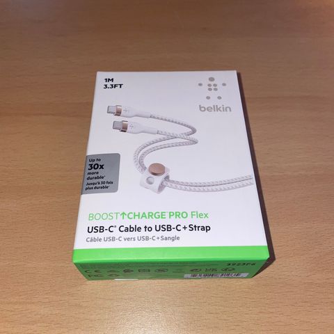 Belkin USB-C til USB-C kabel 1m