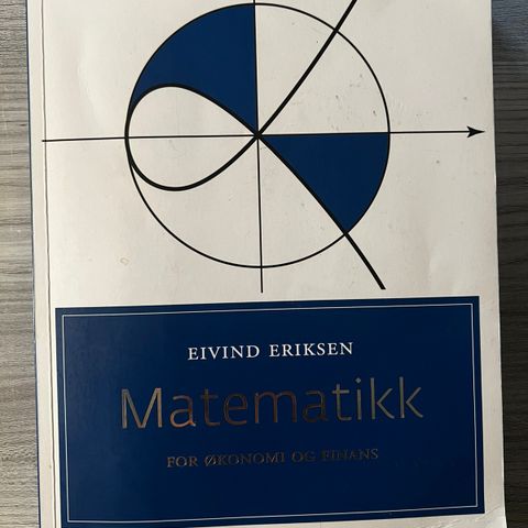 Matematikk for økonomer