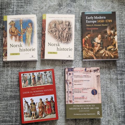Pensumbøker I Historie - HIST1300