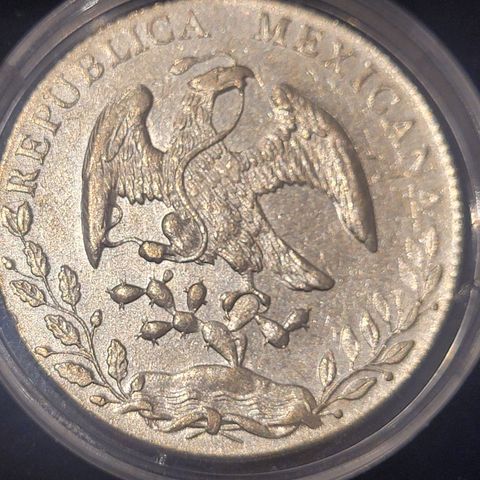 8 reals Mexico, stor sølvmynt