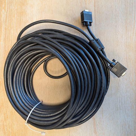 VGA kabel 10+ m