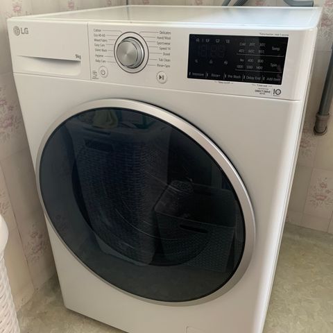 LG vaskemaskin med garanti (F4WV409N1WE)