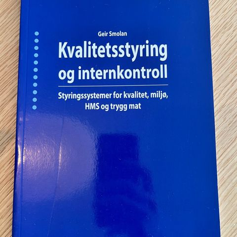 Kvalitetsstyring og internkontroll - teknisk fagskole