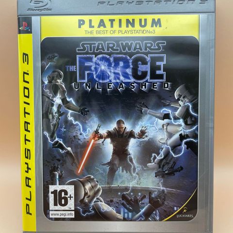 Star Wars Force Unleashed Platinum Playstation 3
