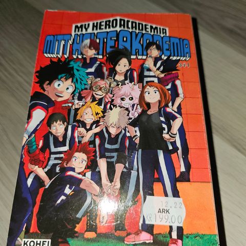 My hero academia bok