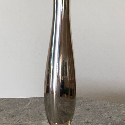 Sølv vase - Orkidé - Th. Martinsen