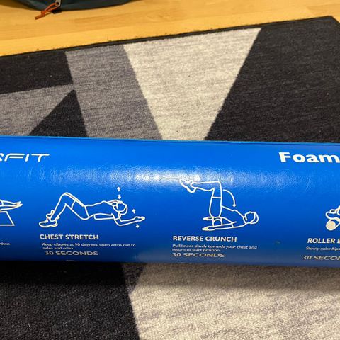 Yoga matte - foamroller