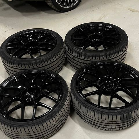 TSW NURBURGRING 5X120 -  21" KOMPLETT HJUL - NYPRIS 60.000