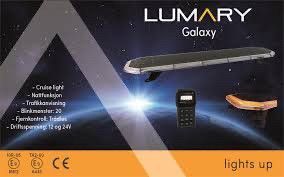 Lumary Galaxy 120cm m/fjernkontroll