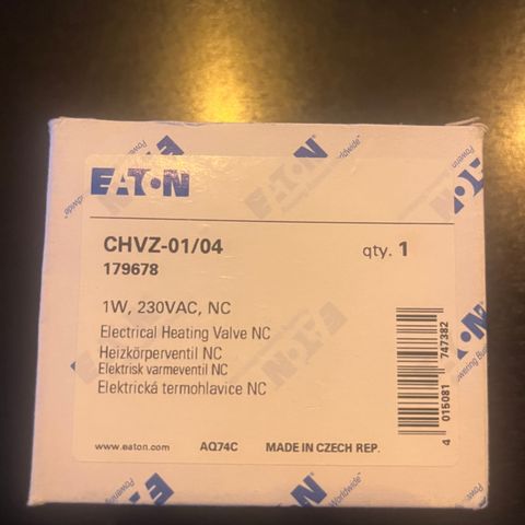 Eaton CHVZ-01/04 XComfort