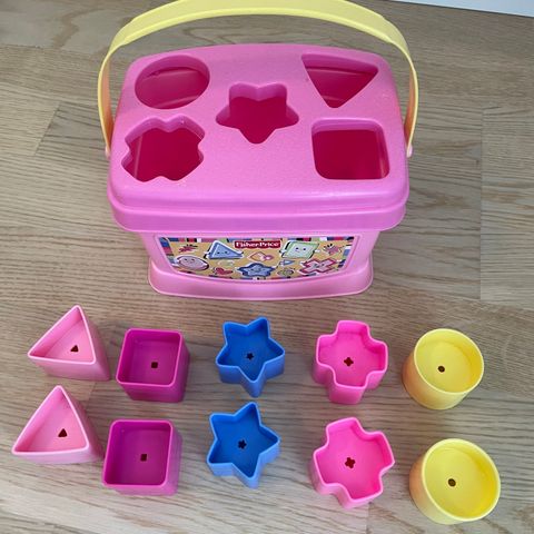 Fisher Price puttekasse rosa