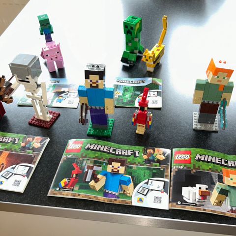 Lego Minecraft BigFig - 5 sett